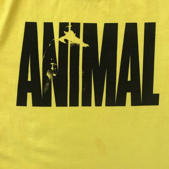 Animal Pak Iconic Yellow t-shirt. Size large. Excellent condition! - Picture 2 of 9